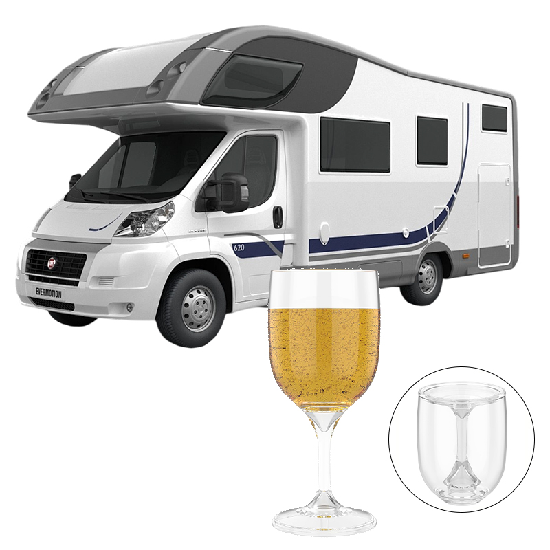 Wine & Beer Guayaquil - Портативный бокал для вина на колесах,
