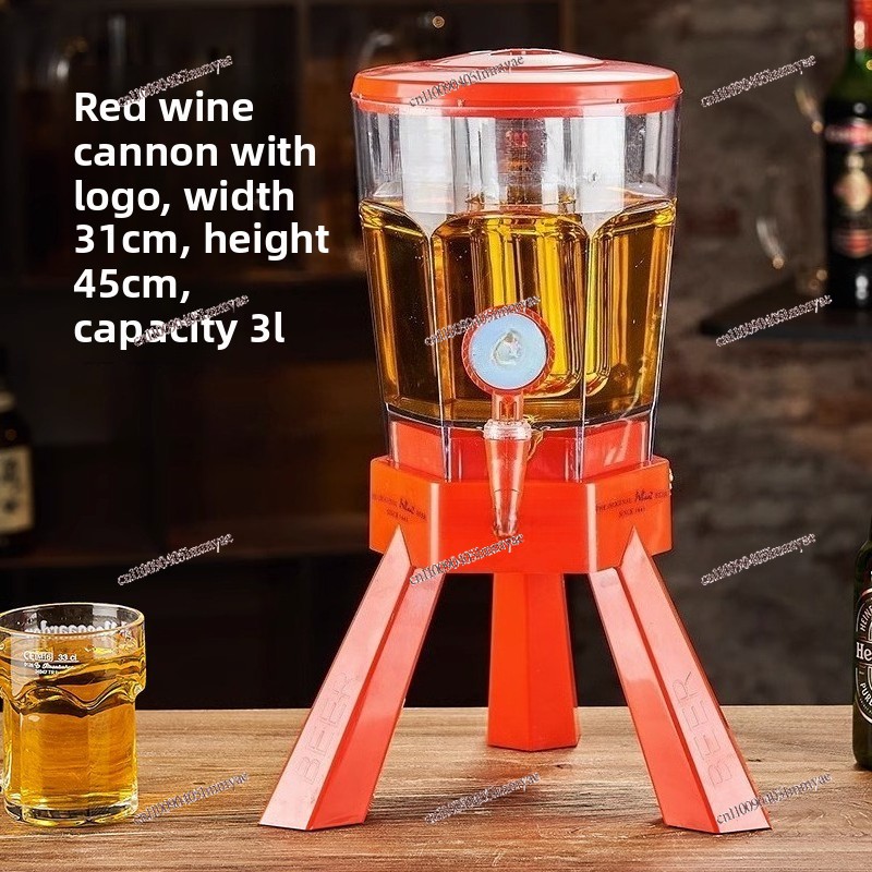 Wine Draft Beer - 3-литровый пивной кег с краном, винная