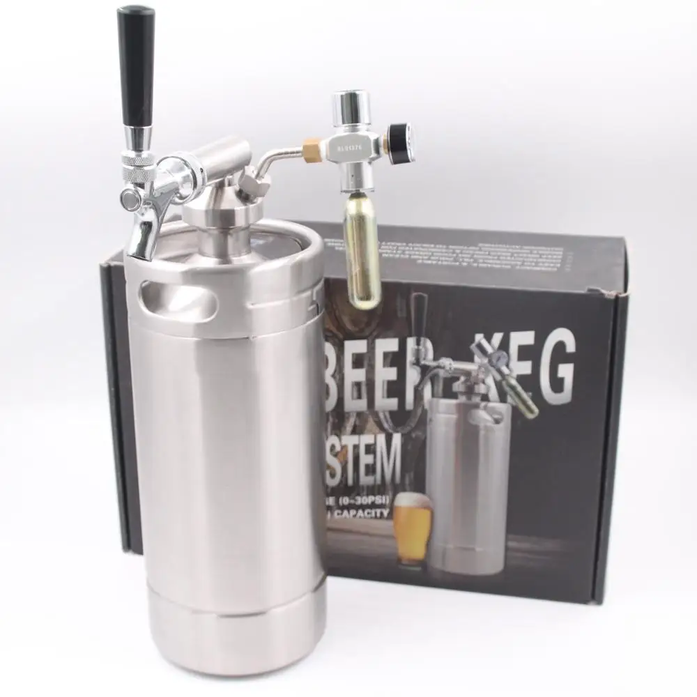 Wine Draft Beer - Портативный мини-выдвижной пивной бочонок с дозатором