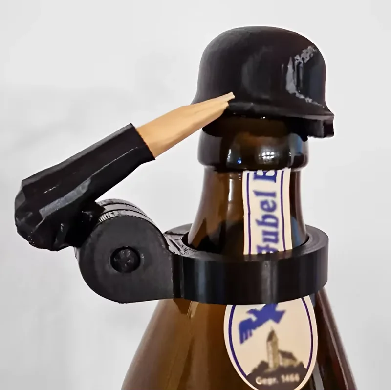 Забавный шлем для пивной бутыл – обзор и цена Wine Beer Hat