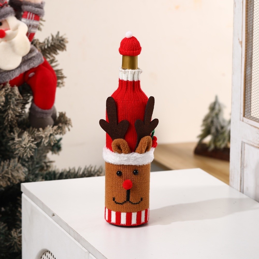 Вязаный чехол для винной бутыл – обзор и цена Wine Beer Hat
