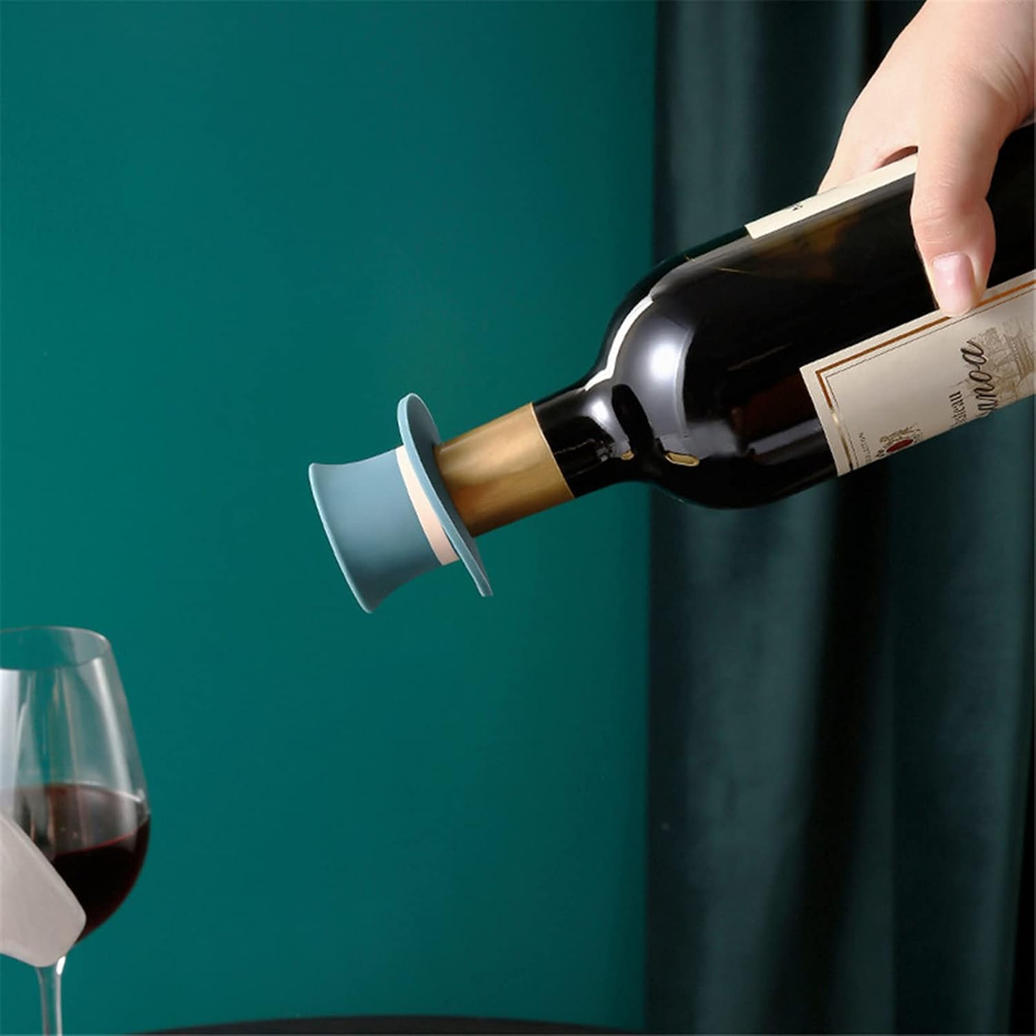 Силиконовая пробка для винных  – обзор и цена Wine Beer Hat