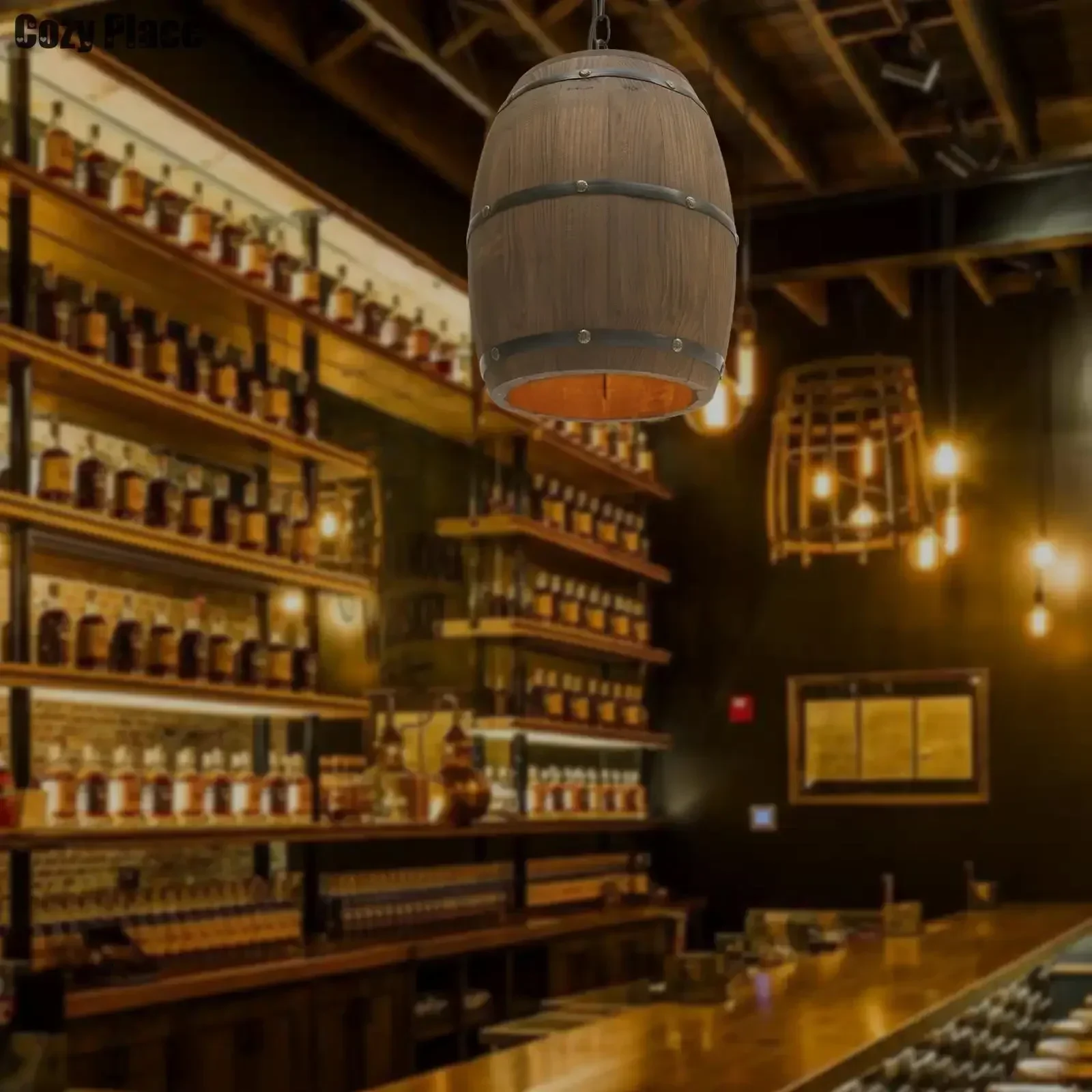 Винтажная люстра в деревенском – обзор и цена Wine & Beer Guayaquil